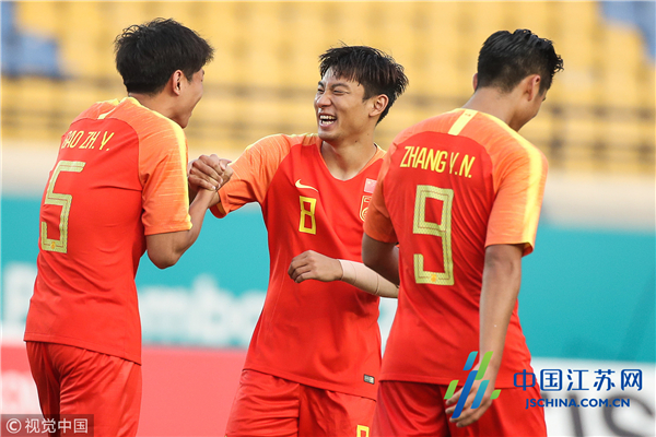 中国U23男足6:0东帝汶,大胜仍存隐忧