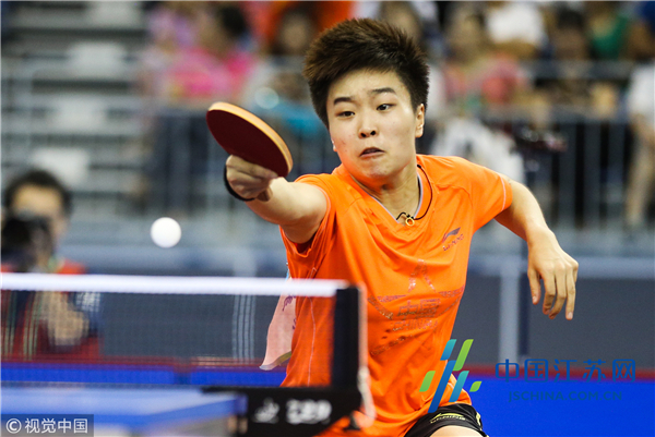 瑞典乒乓球公开赛 中国女单包揽U21四强 张瑞